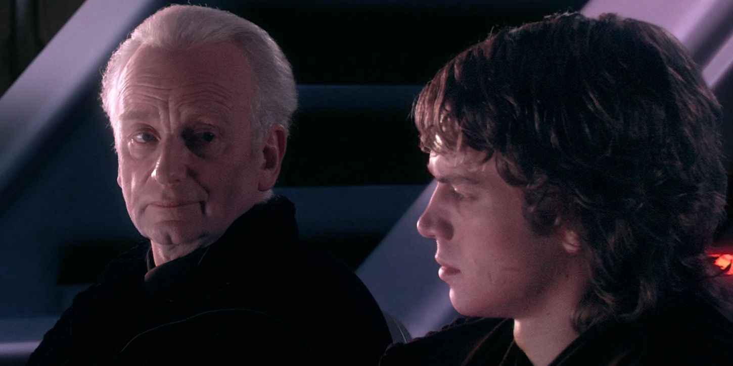 Anakin and Palpatine in Revenge of the Sith 1