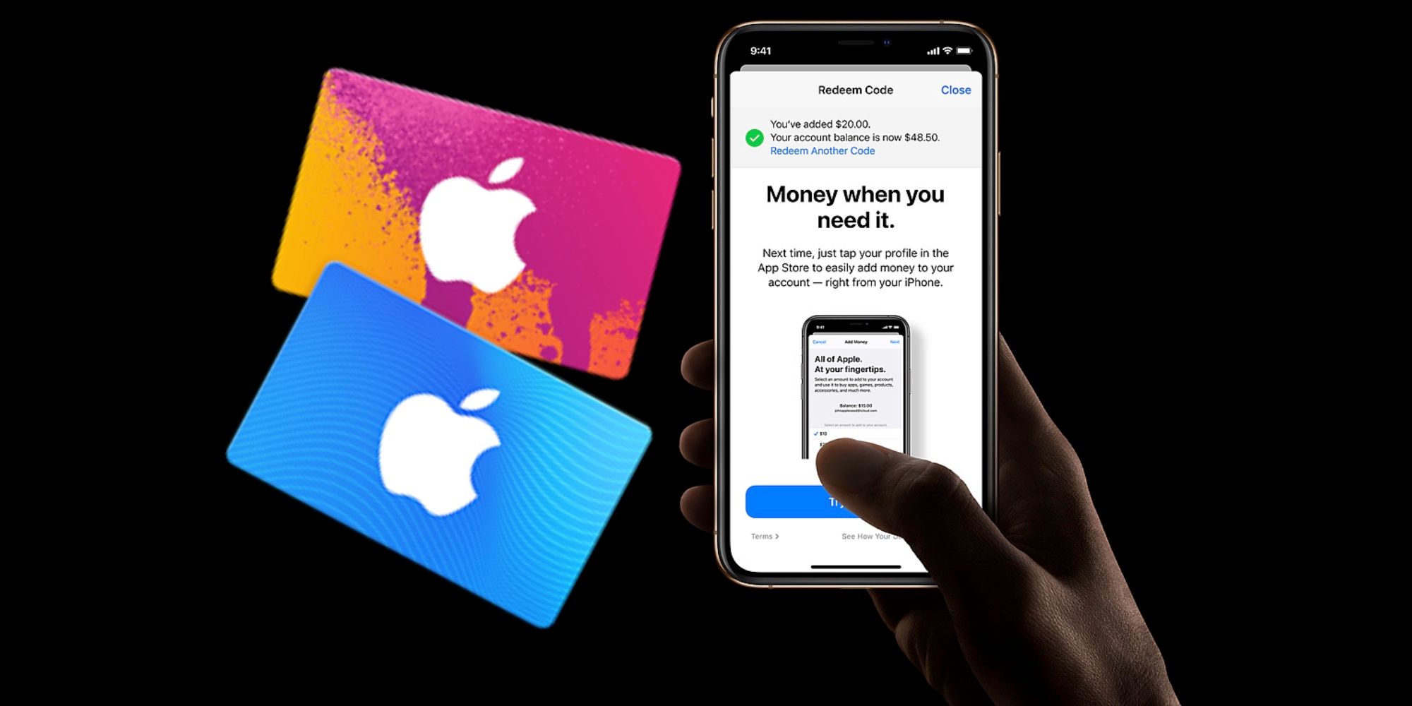 apple gift cards on sale
