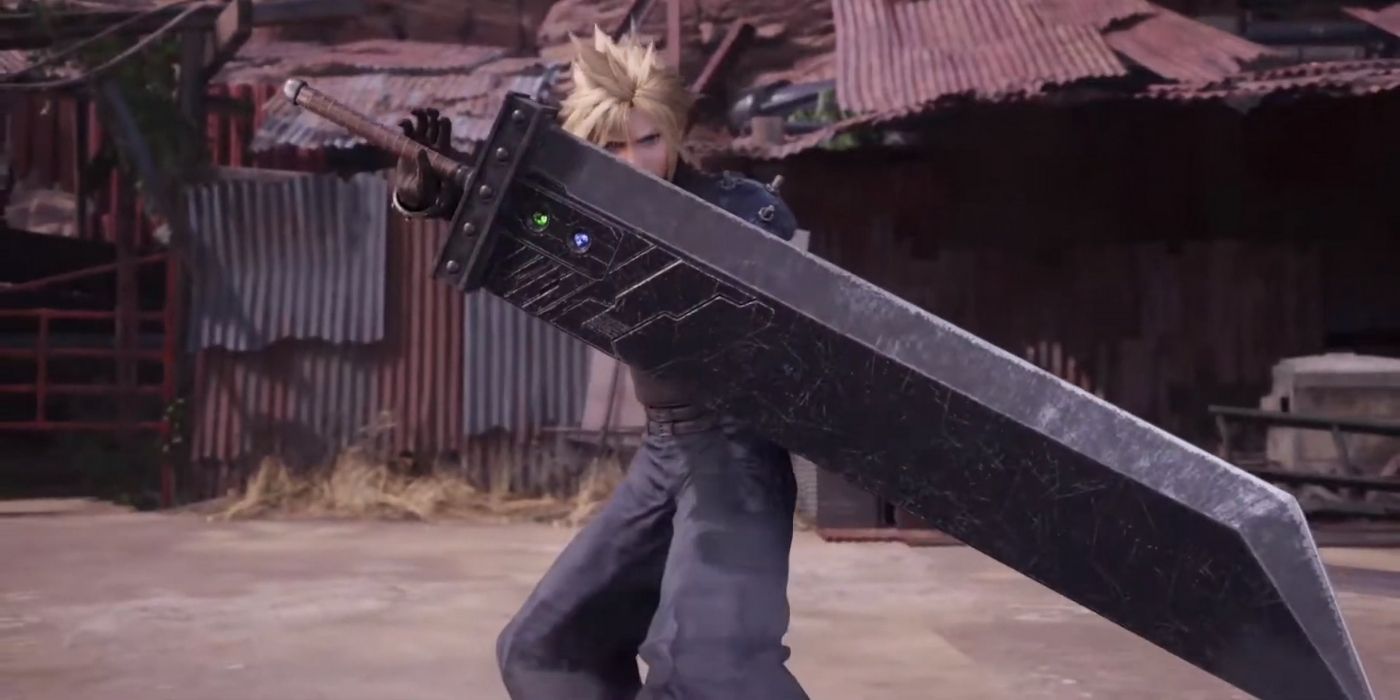 cloud strife swords ff7 remake