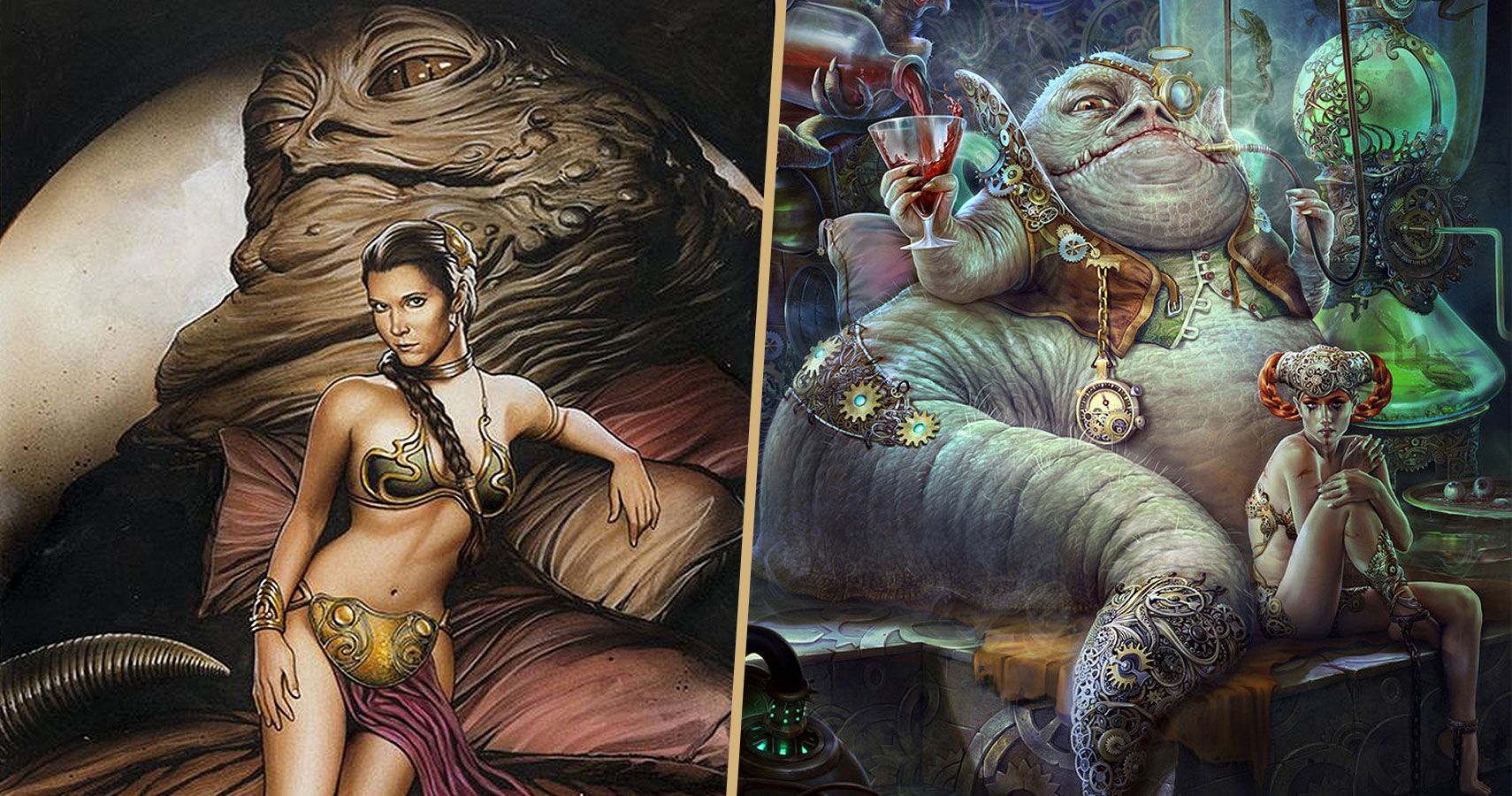 jabba the hutt leia