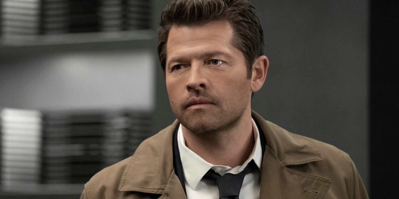 Misha Collins as Castiel in Supernatural season 15