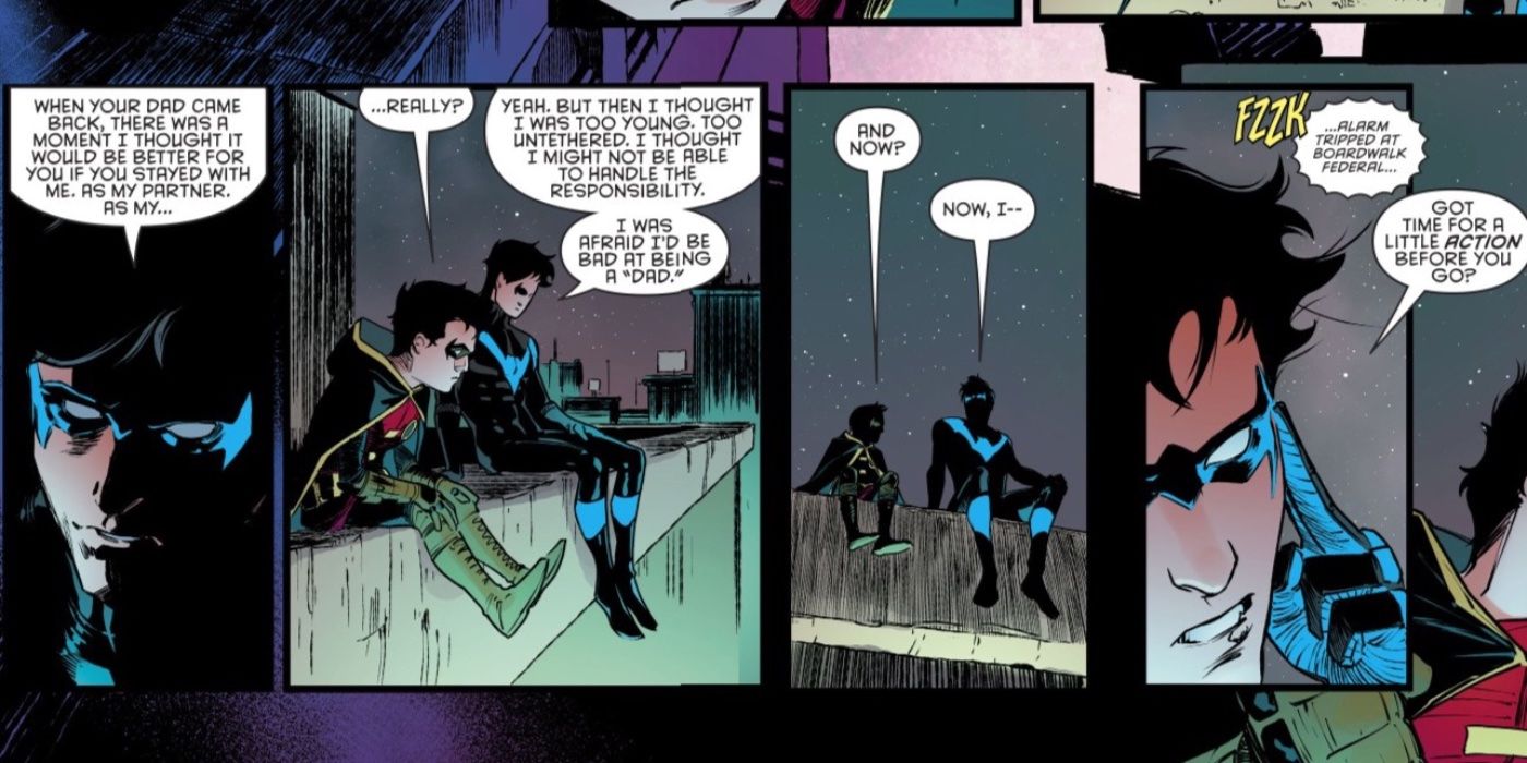 How Nightwing Was A Better Father Figure To Robin Than Batman ...