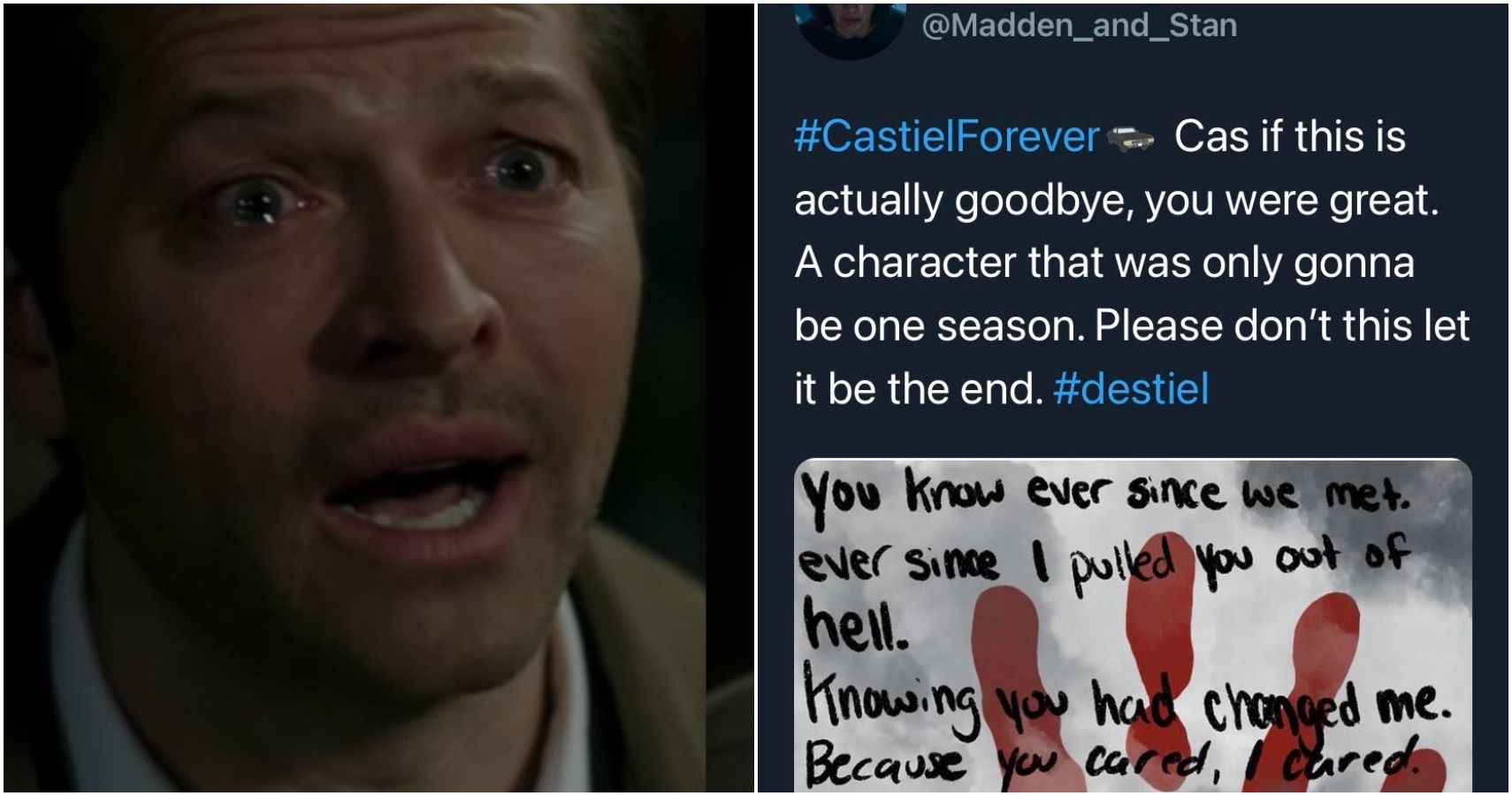 Supernatural Is Castiel in Love With Dean 10 Twitter Reactions That Prove It’s Real