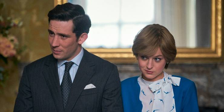 The Crown Season 4 New Images Recreate Charles Diana's Engagement's Engagement