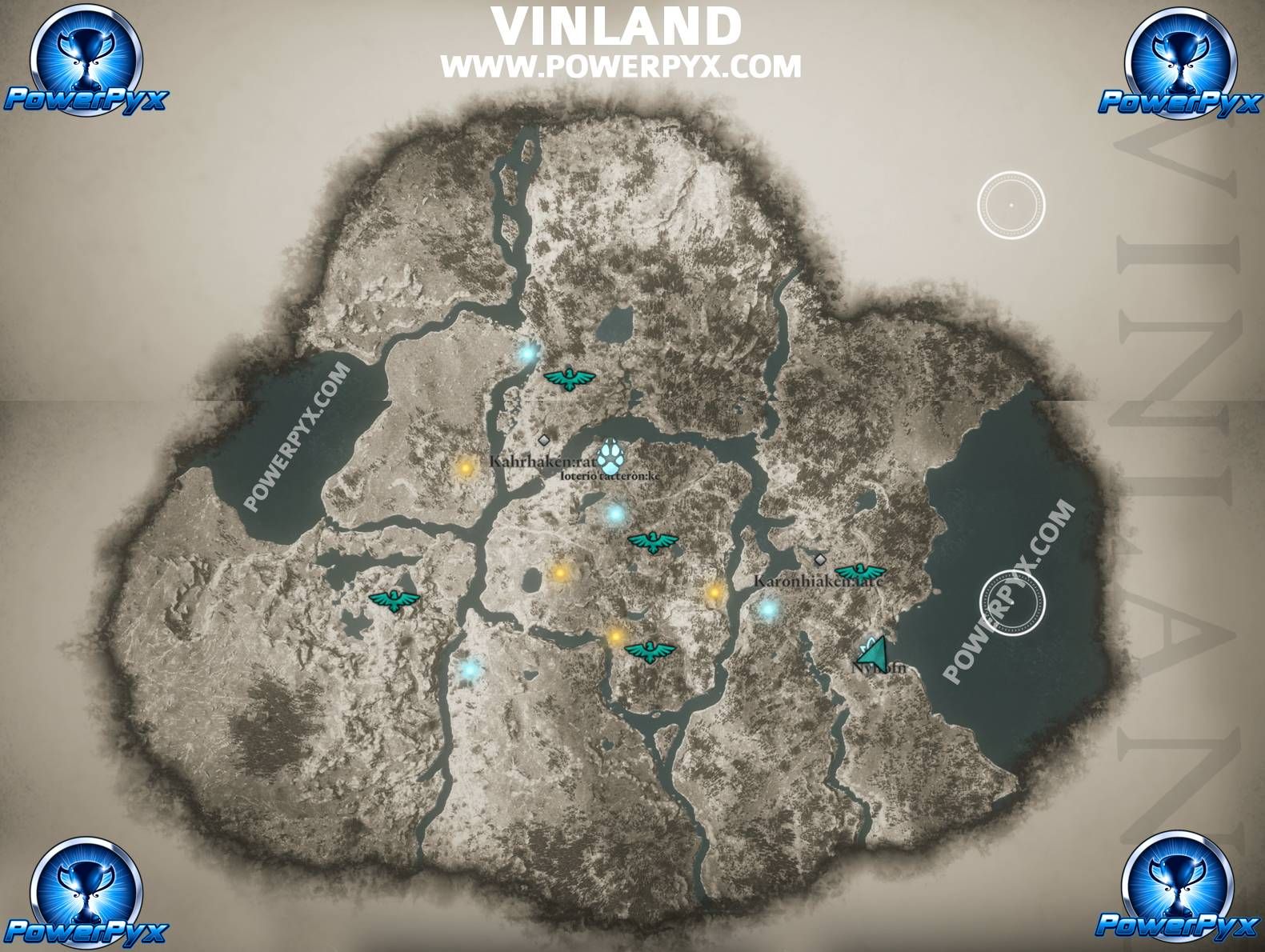 Assassins Creed Valhalla Full Map Revealed (Including Asgard Jotunheim)