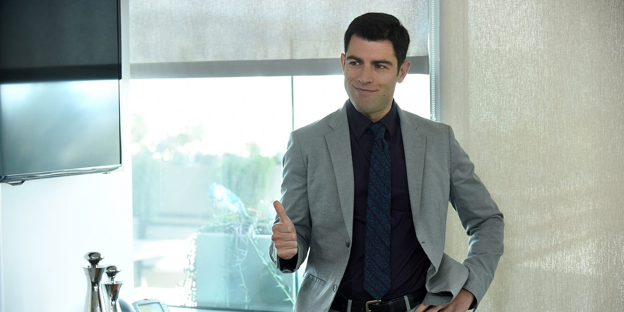 schmidt cleaning things new girl Cropped