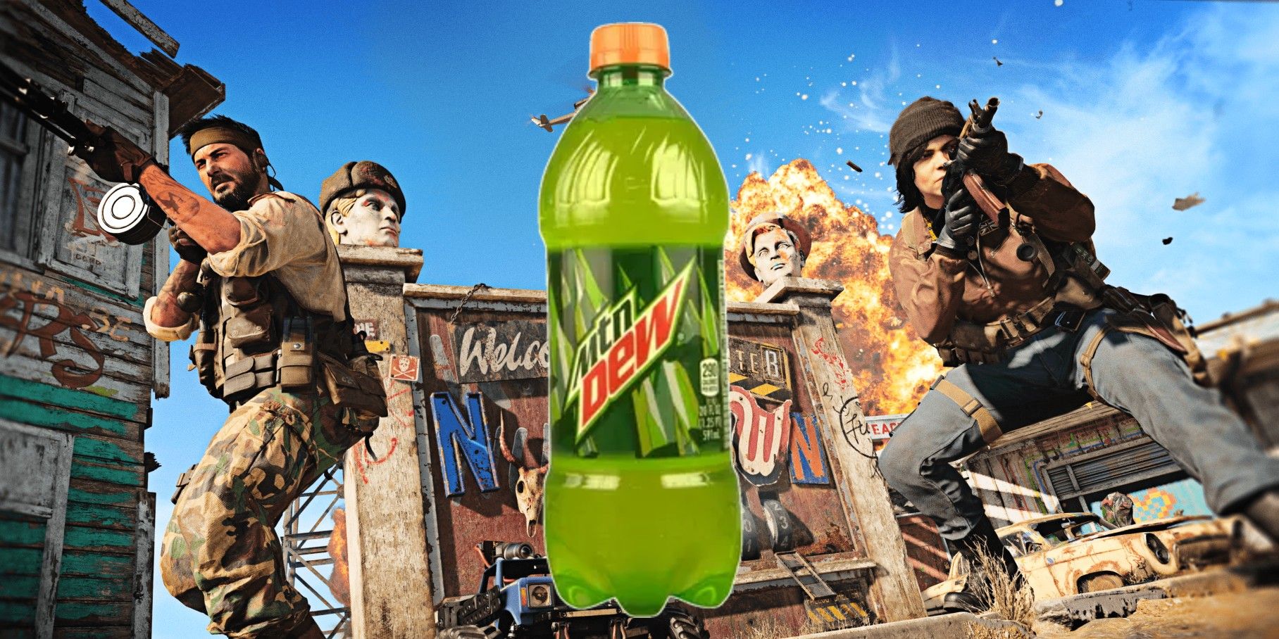 call of duty and mountain dew