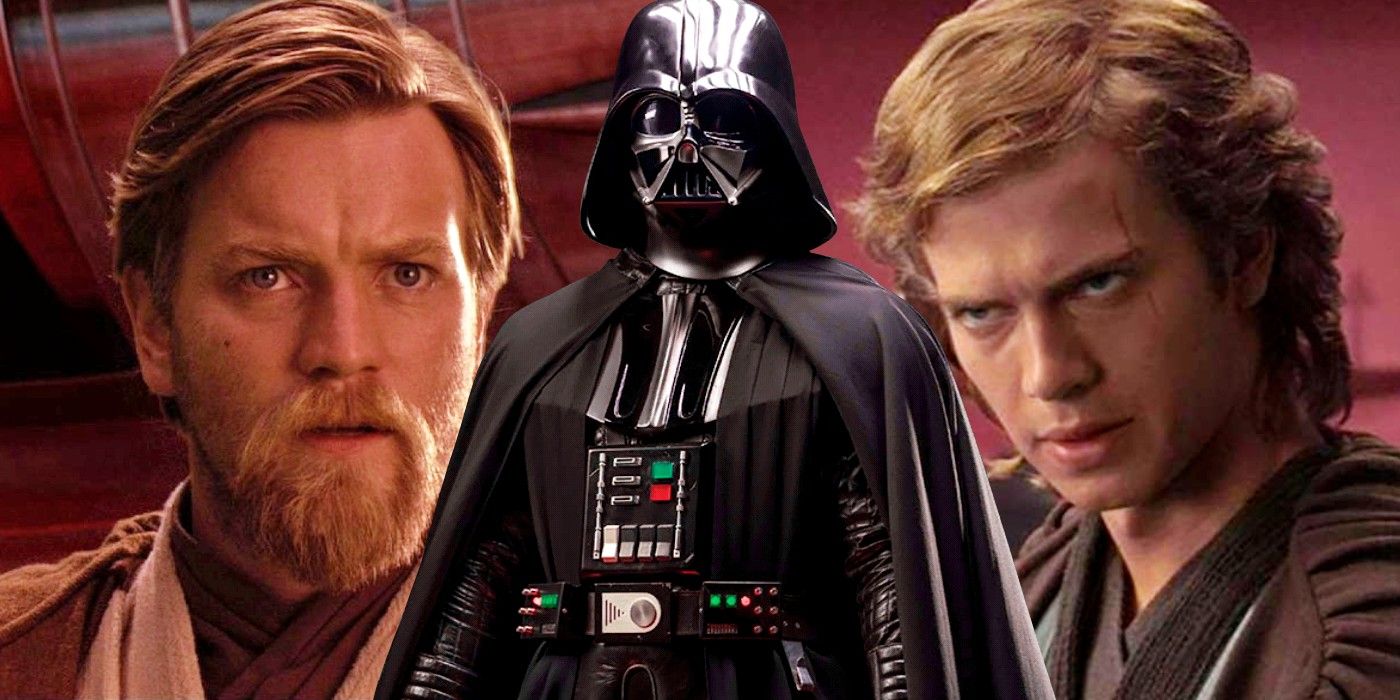 Darth Vader Anakin Skywalker Hayden Christensen Obi Wan Kenobi Ewan McGregor