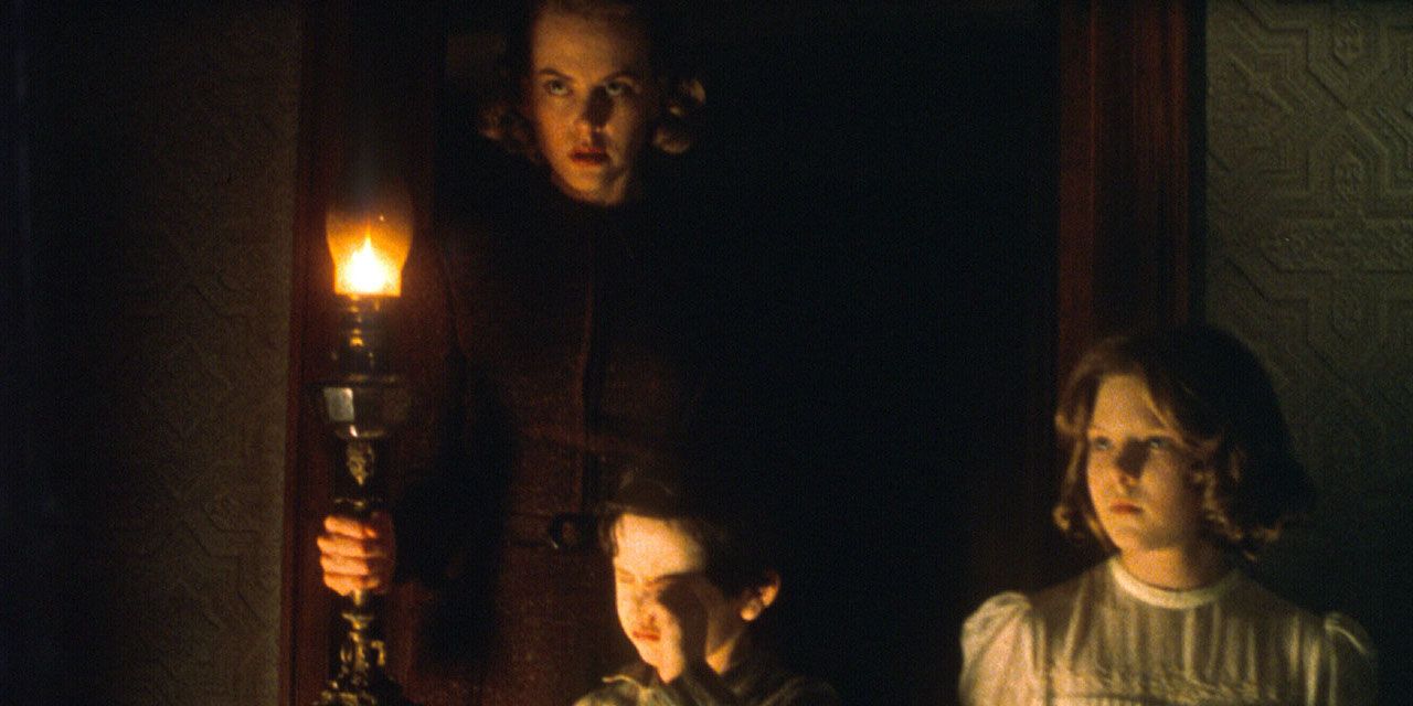 Grace with her children in The Others 2001
