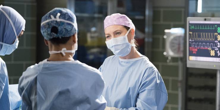 Meredith Grey (Ellen Pompeo) in Grey's Anatomy.'s Anatomy."