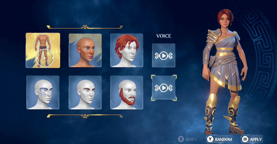 Immortals Fenyx Rising Simple Character Creation Done Right
