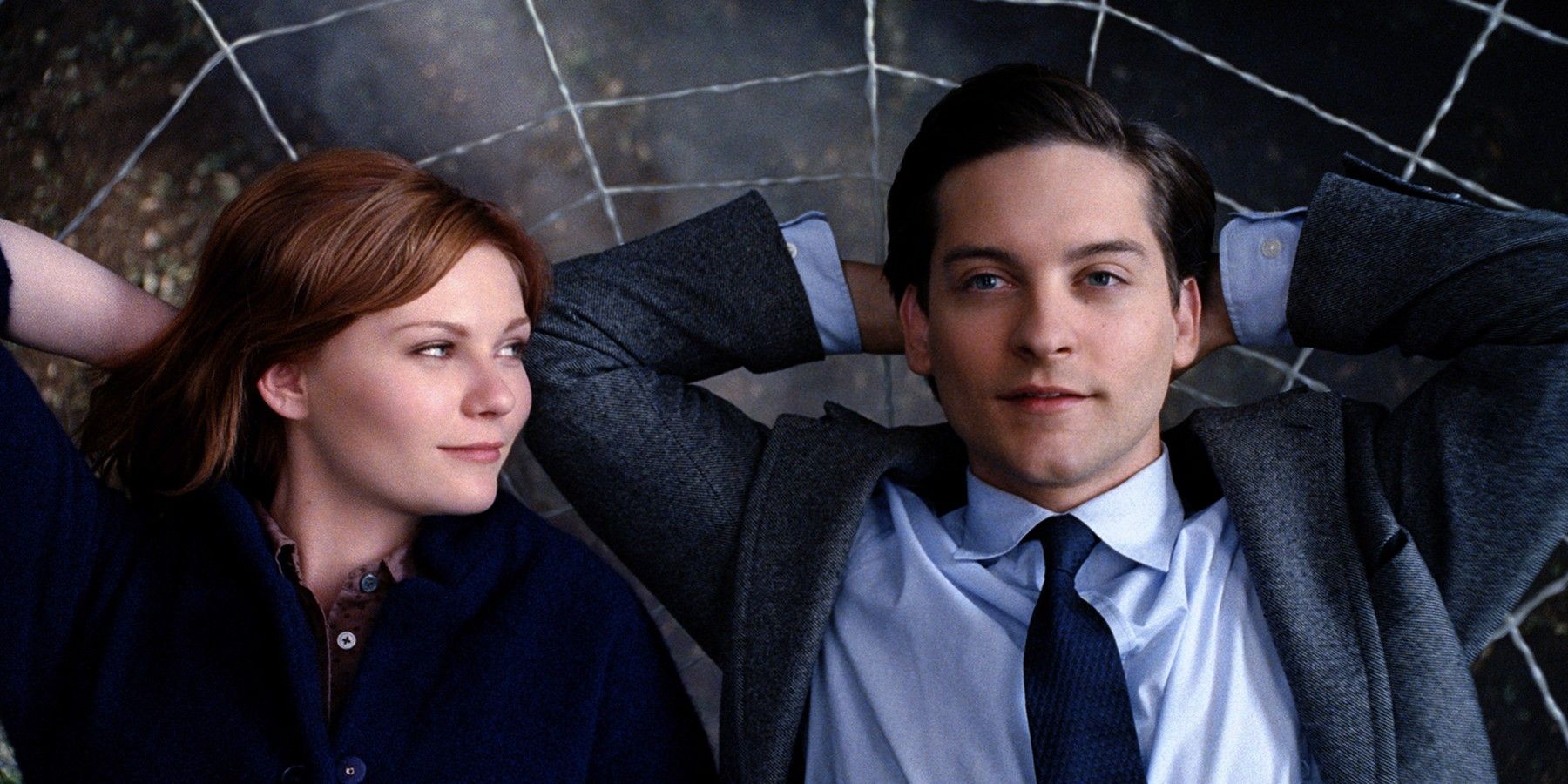 Kirsten Dunst and Tobey Maguire in Spider Man 3