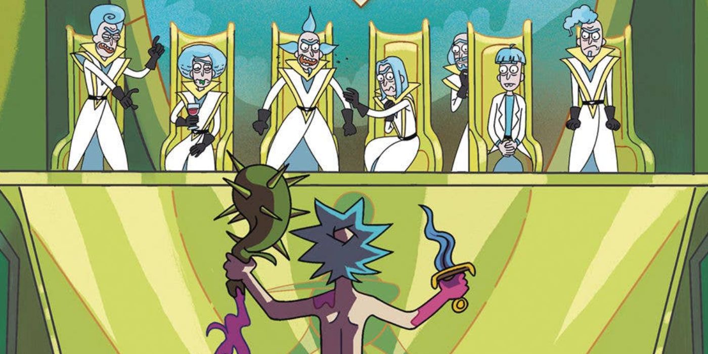 Rick & Morty Reveals The Secret Origin of the Council of Ricks