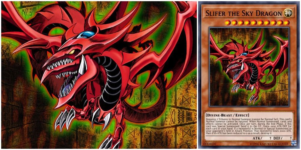 YuGiOh! Ranking The Egyptian God Card Artwork