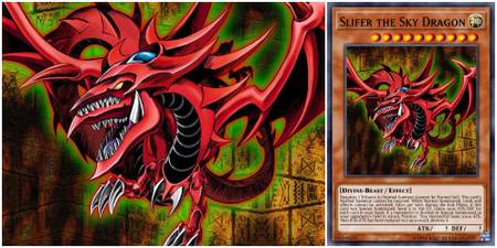 Yugioh Slifer the Sky Dragon Card Art No. 1