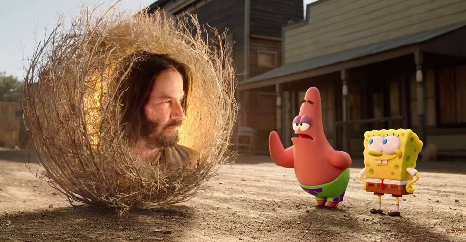 Why Keanu Reeves Appears In Spongebob Movie Sponge On The Run Why Keanu Reeves Appears In Spongebob Movie Sponge On The Run