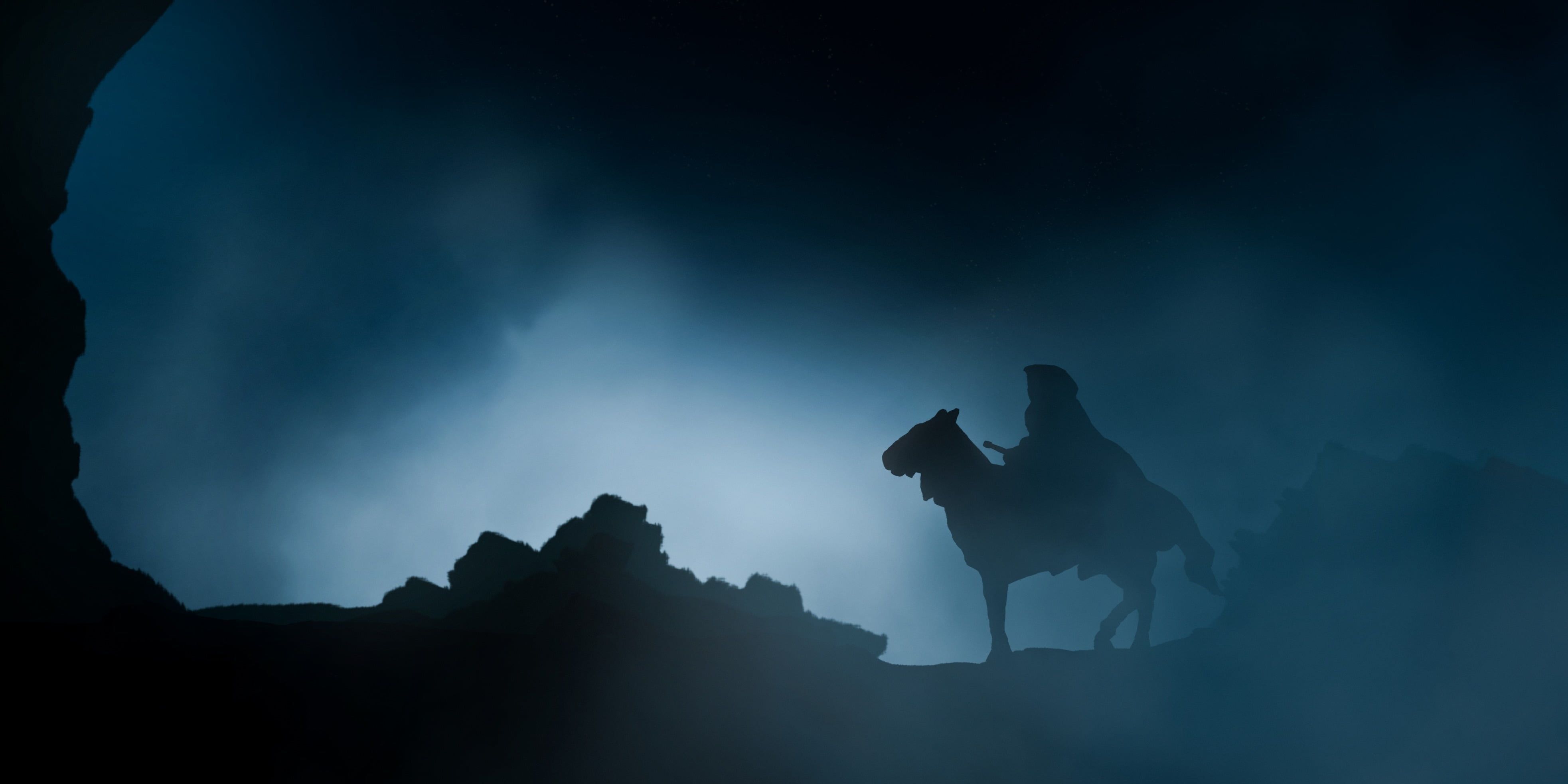 The Nazgul during the night for the entry How Their Powers Varied Depending On The Time Of Day
