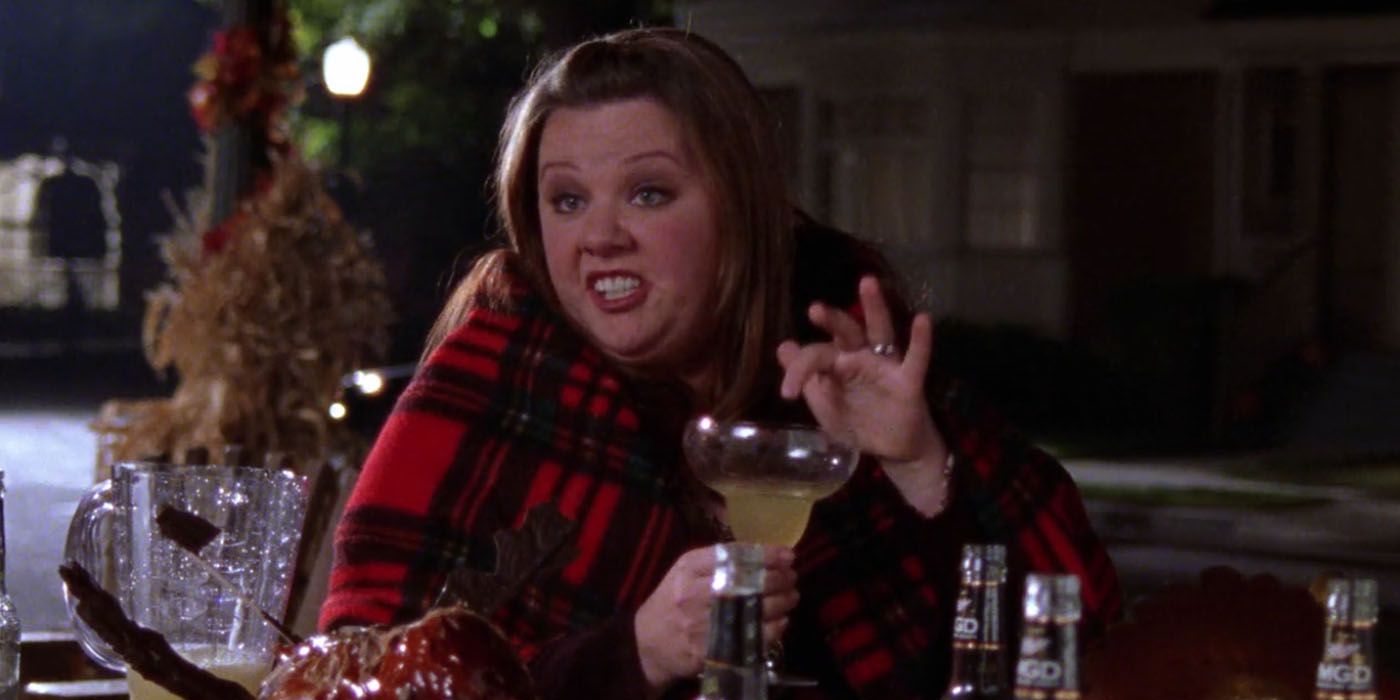 sookie drunk gilmore girls thanksgiving