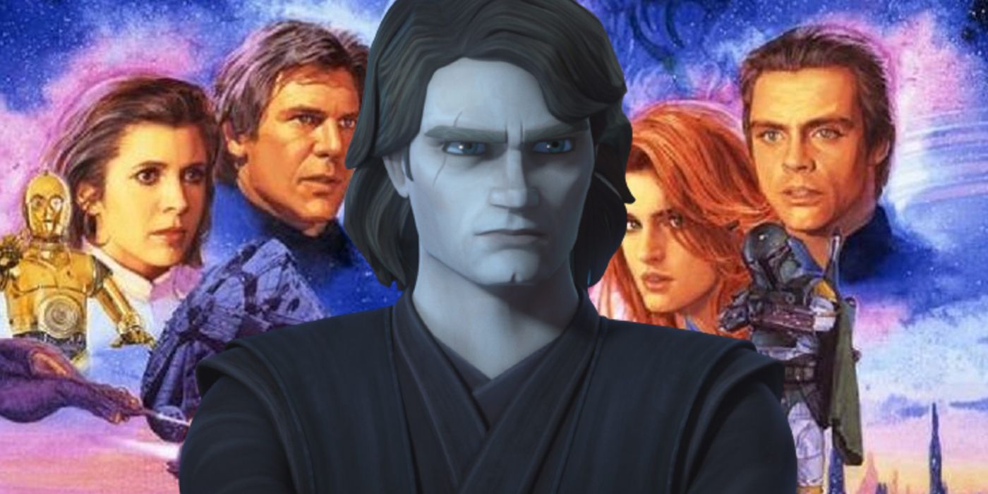 Anakin in The Clone Wars and Star Wars EU Legends