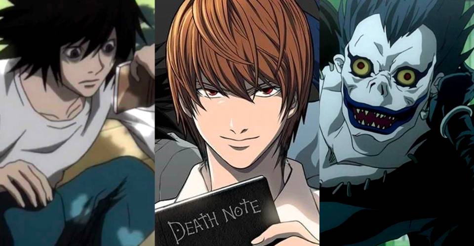 death note the main characters ranked from worst to best by character arc