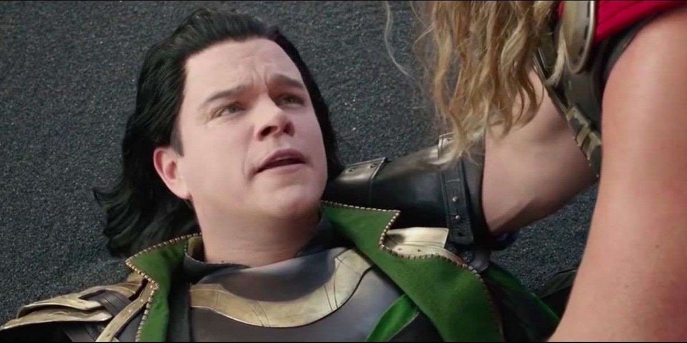 Matt Damon as Loki in Thor Ragnarok