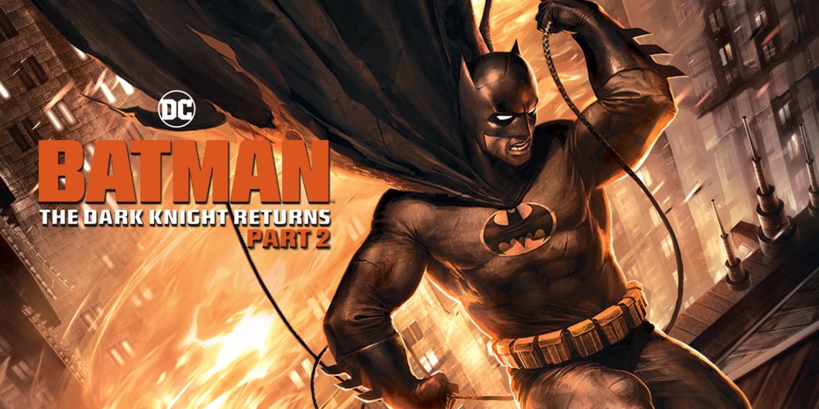 Poster artwork for Batman The Dark Knight Returns Part 2