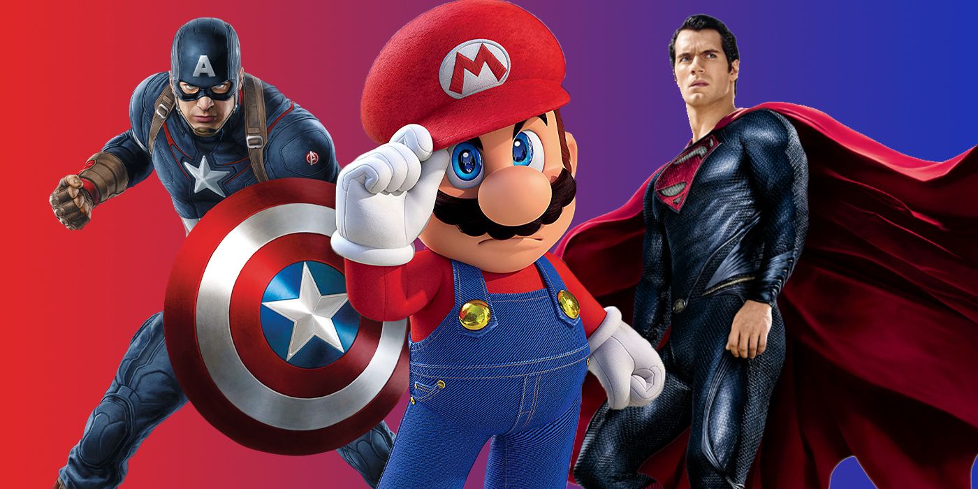 Super Smash Bros.  Fighters Reimagined As Marvel & DC Heroes In Art