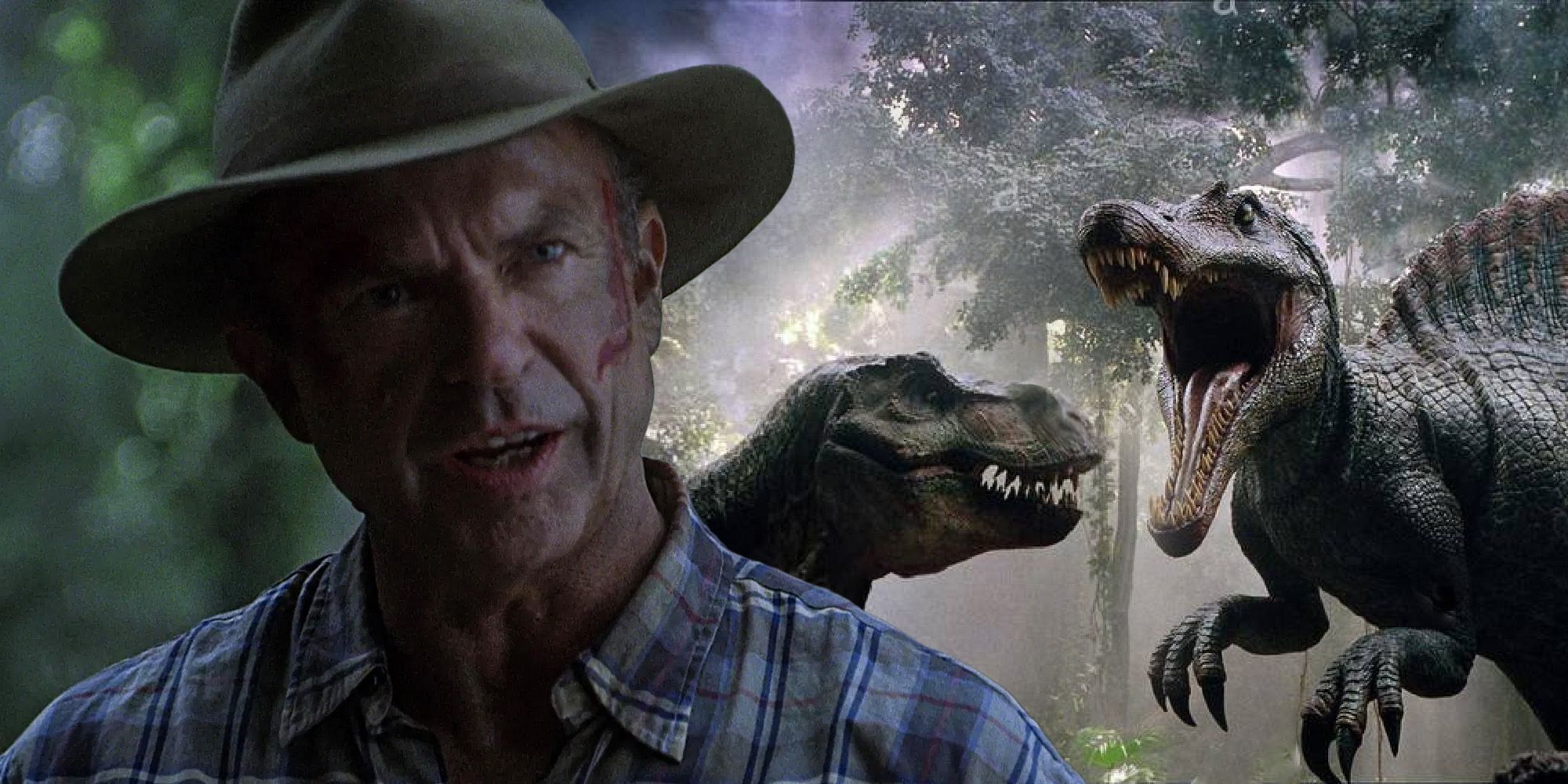 Jurassic Park Spinosaurus Scene