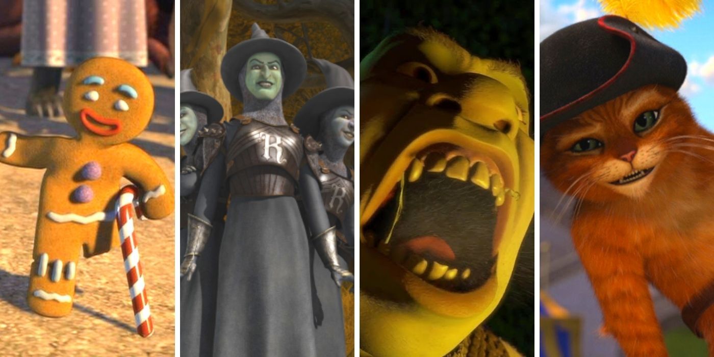 Funny Shrek Characters