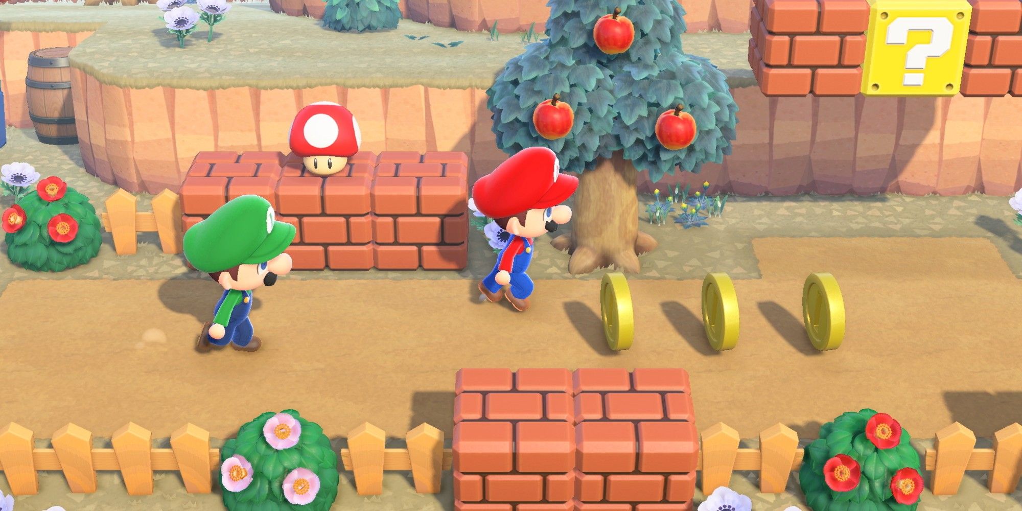 Every New Super Mario Furniture Item Coming to Animal Crossing