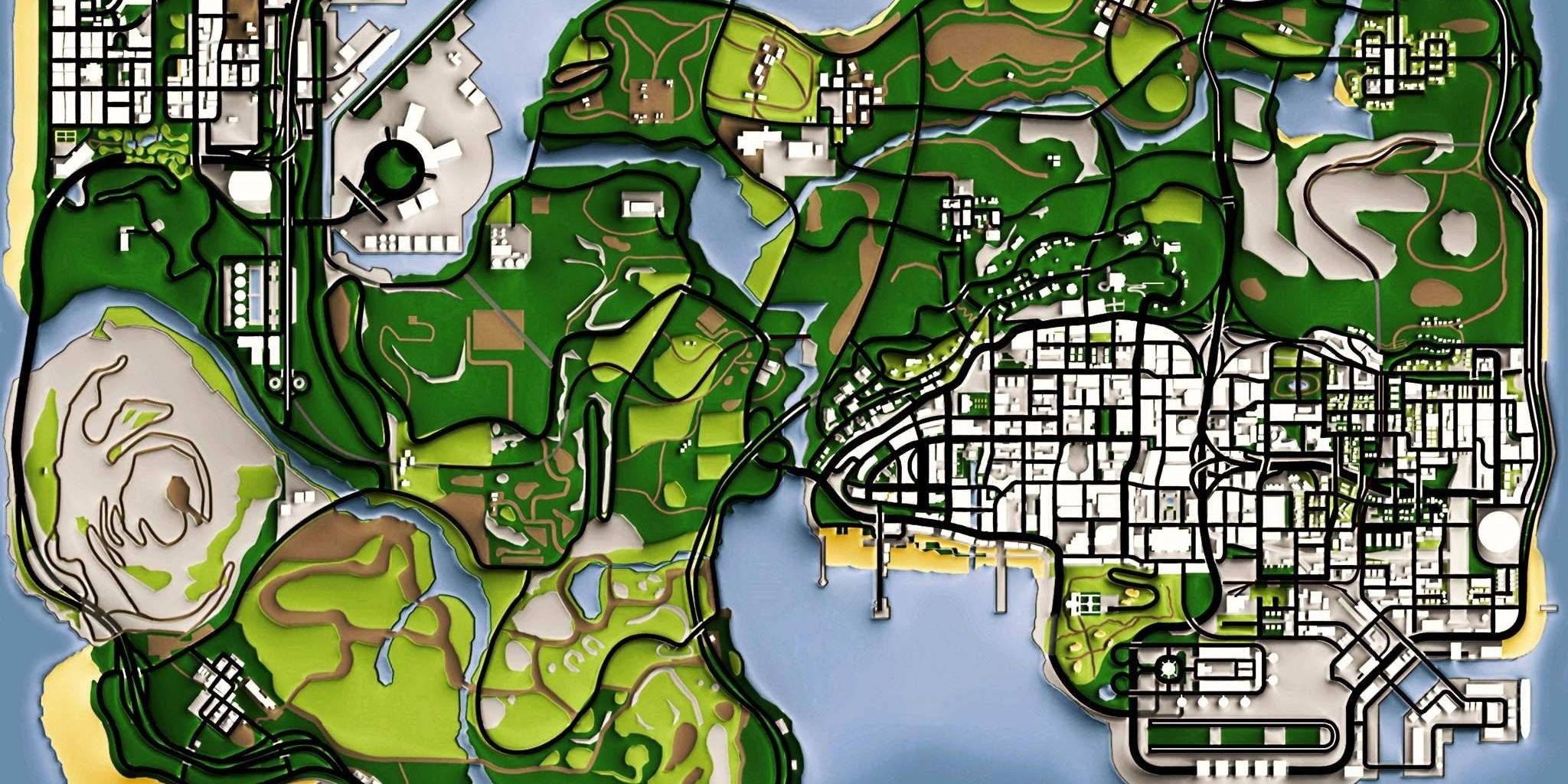 gta vice city weapon map