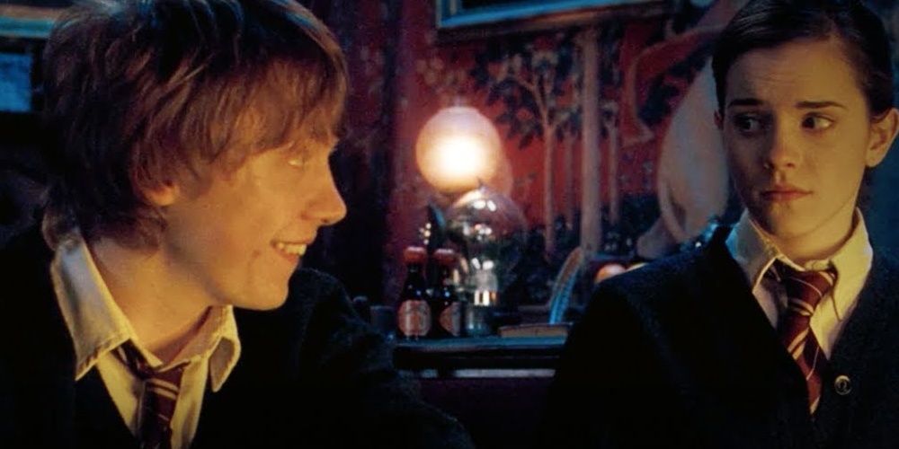 Harry Potter Ron & Hermiones Relationship Timeline Movie By Movie