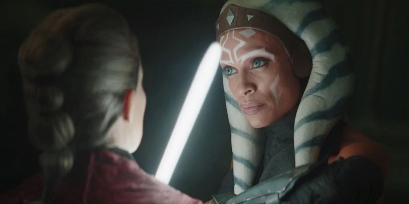 Rosario Dawson as Ahsoka Tano in The Mandalorian