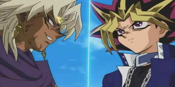 Yugi vs Marik in Yu-Gi-Oh!