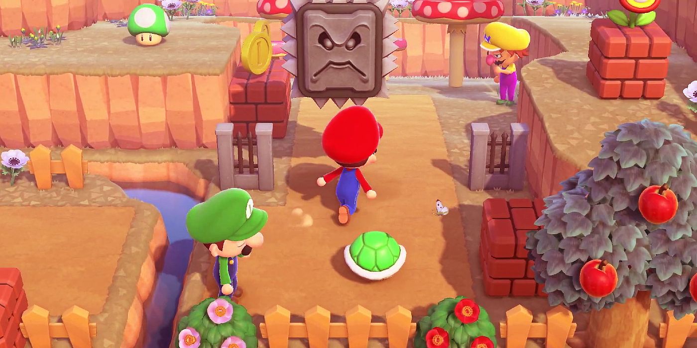 Animal Crossing New Horizons Official Nintendo Island Gets Mario Level