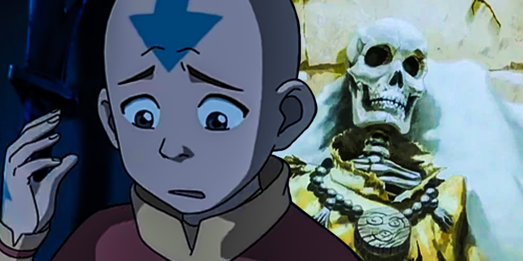 Aang Avatar the last airbender Monk gyatso