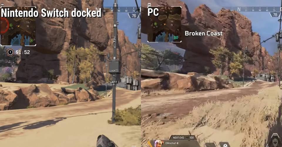 Apex Legends Switch Vs Pc Comparison Is A Strong Case Against Crossplay