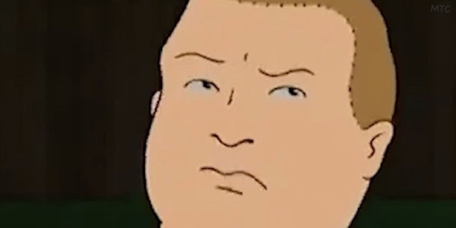 Bobby Hill Pulling A Sour Face Cropped