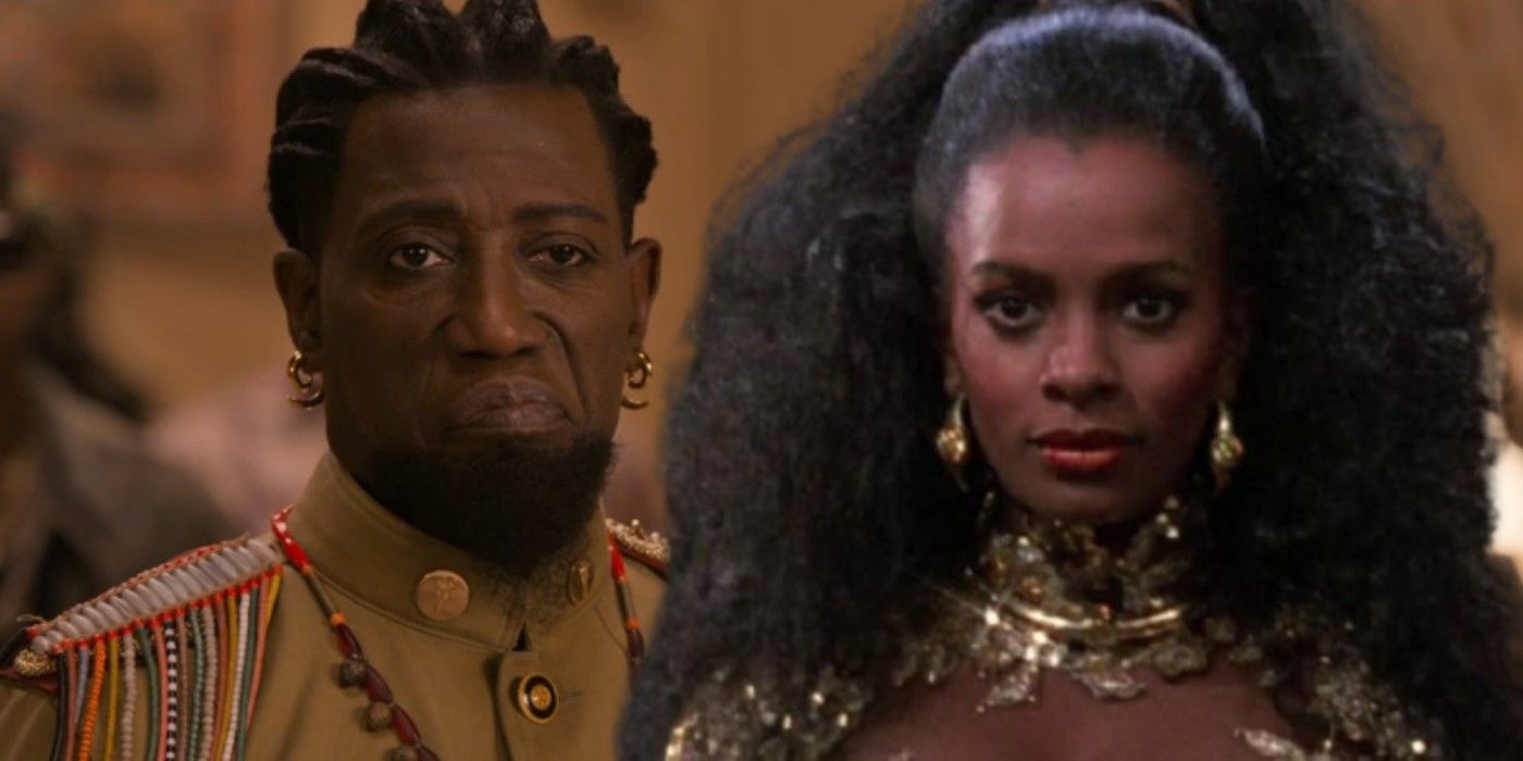 Coming 2 America: Wesley Snipes' Role Perfectly Pays Off Original Movie Joke Side-by-Side Comparisons