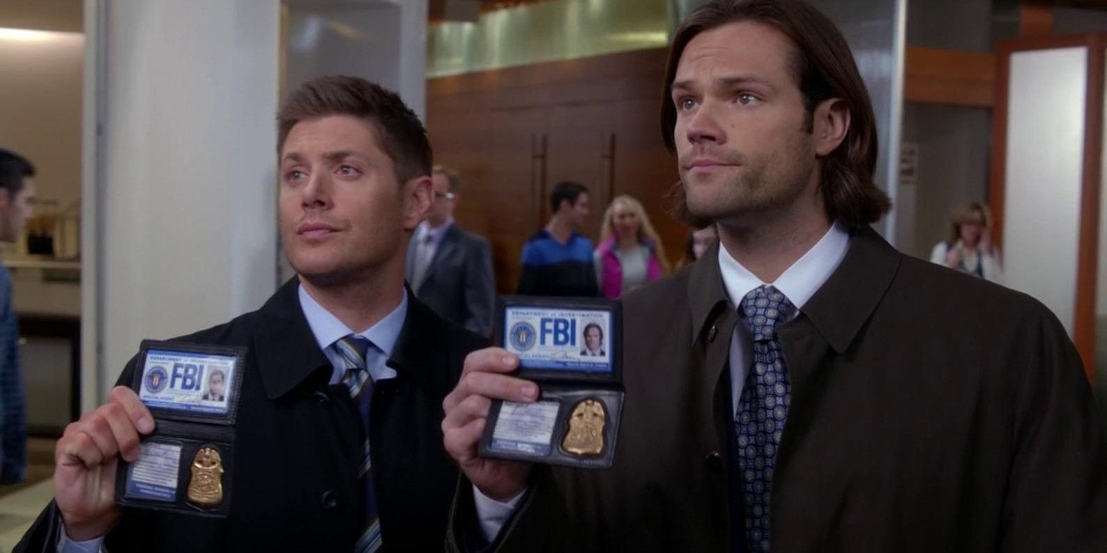 Dean Sam FBI badges 1