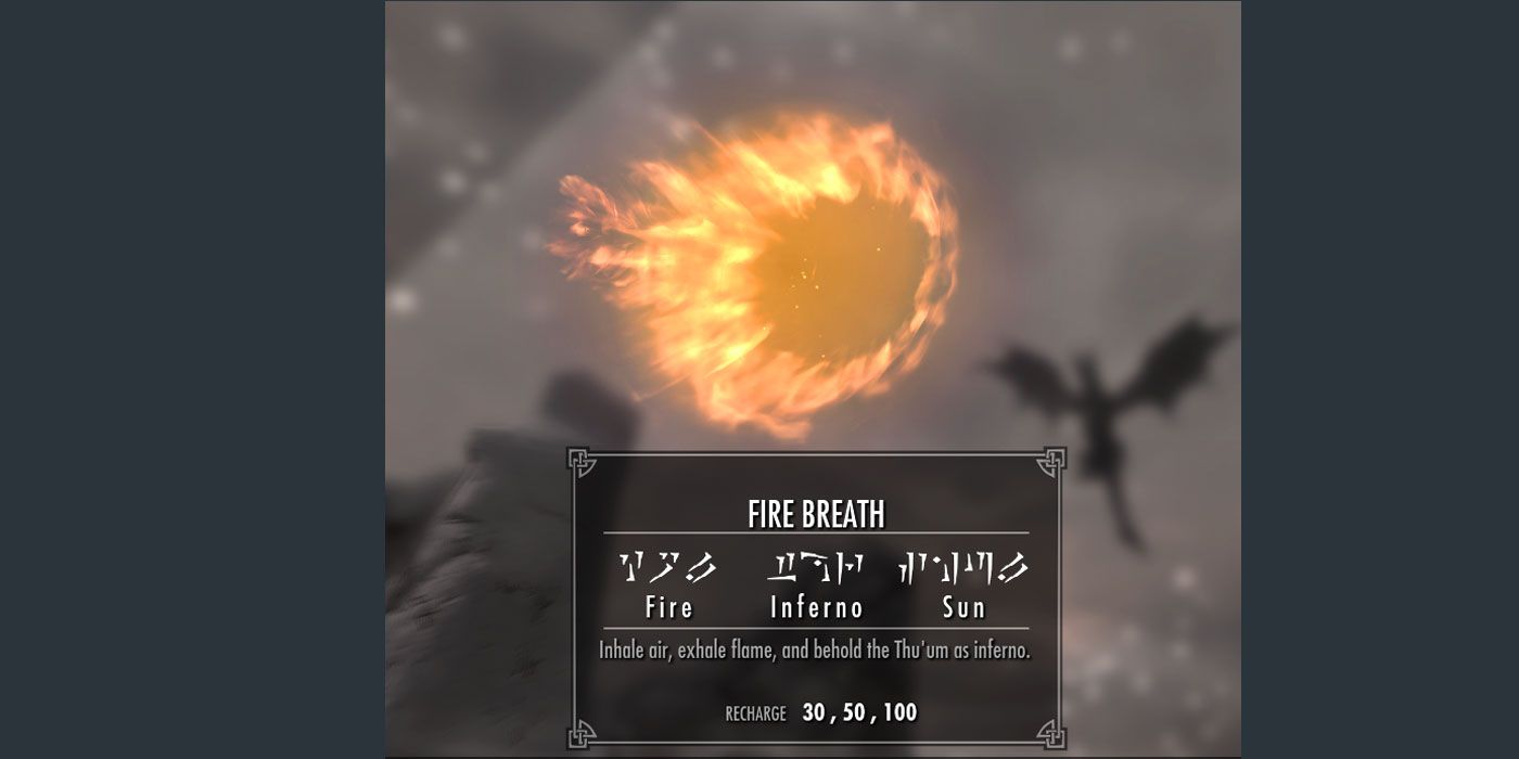 Где находится fire. Fire Breath Skyrim. Огненное дыхание скайрим. Крик огненное дыхание скайрим.