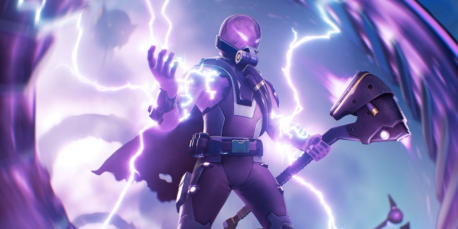 Fortnite Screen With Storm Fortnite Set To Patch Bug That Reduces Visibility In The Storm
