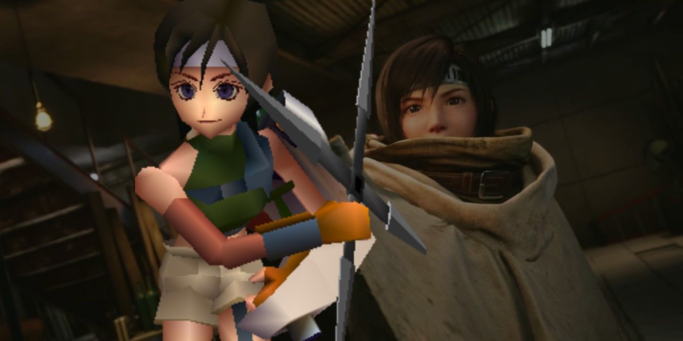 How Yuffie S Ff7 Design Changed In Ff7 Remake Intergrade