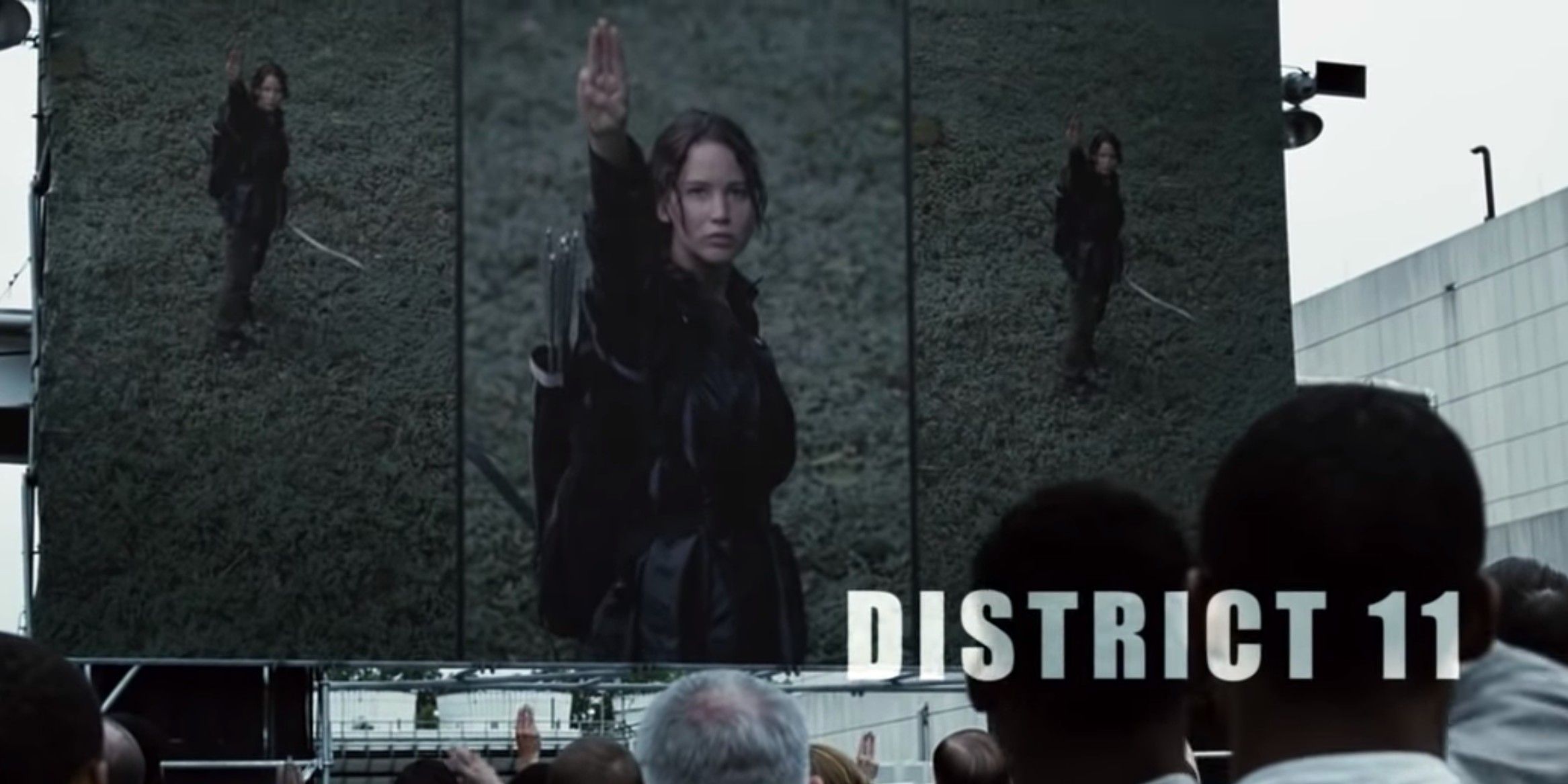 hunger games salute