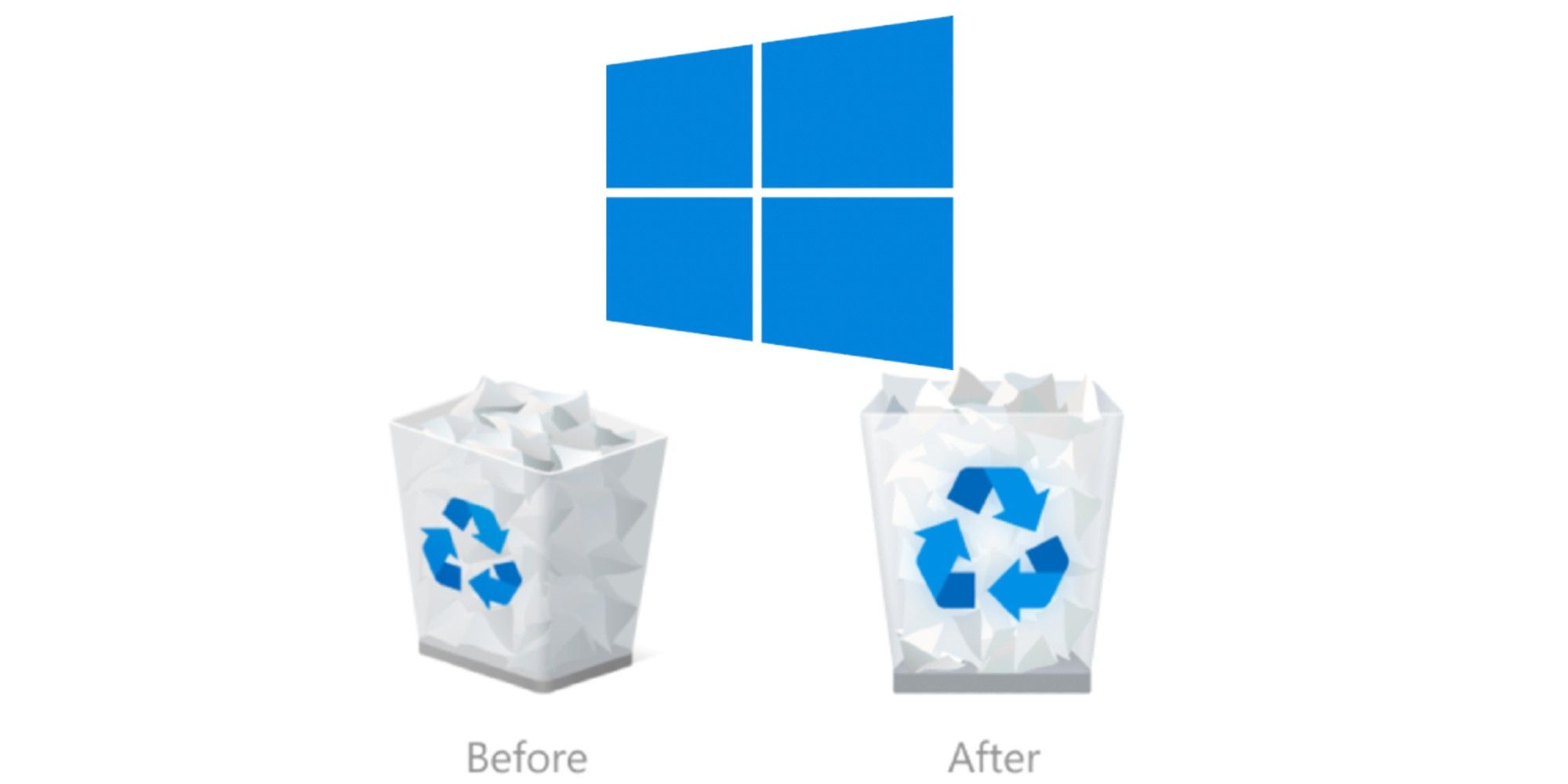 Windows 10: Check Out Microsoft's New Recycle Bin & File Explorer Icons