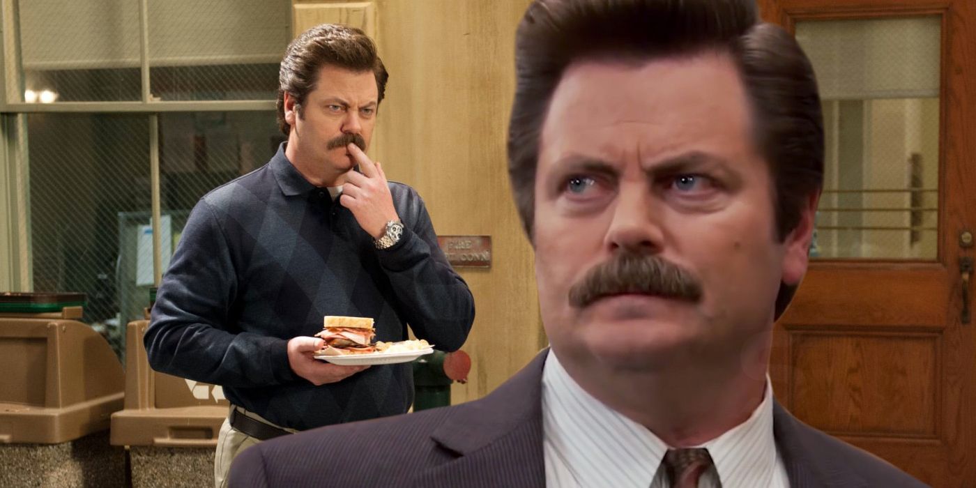 ron parks and rec no need to answer already pouring