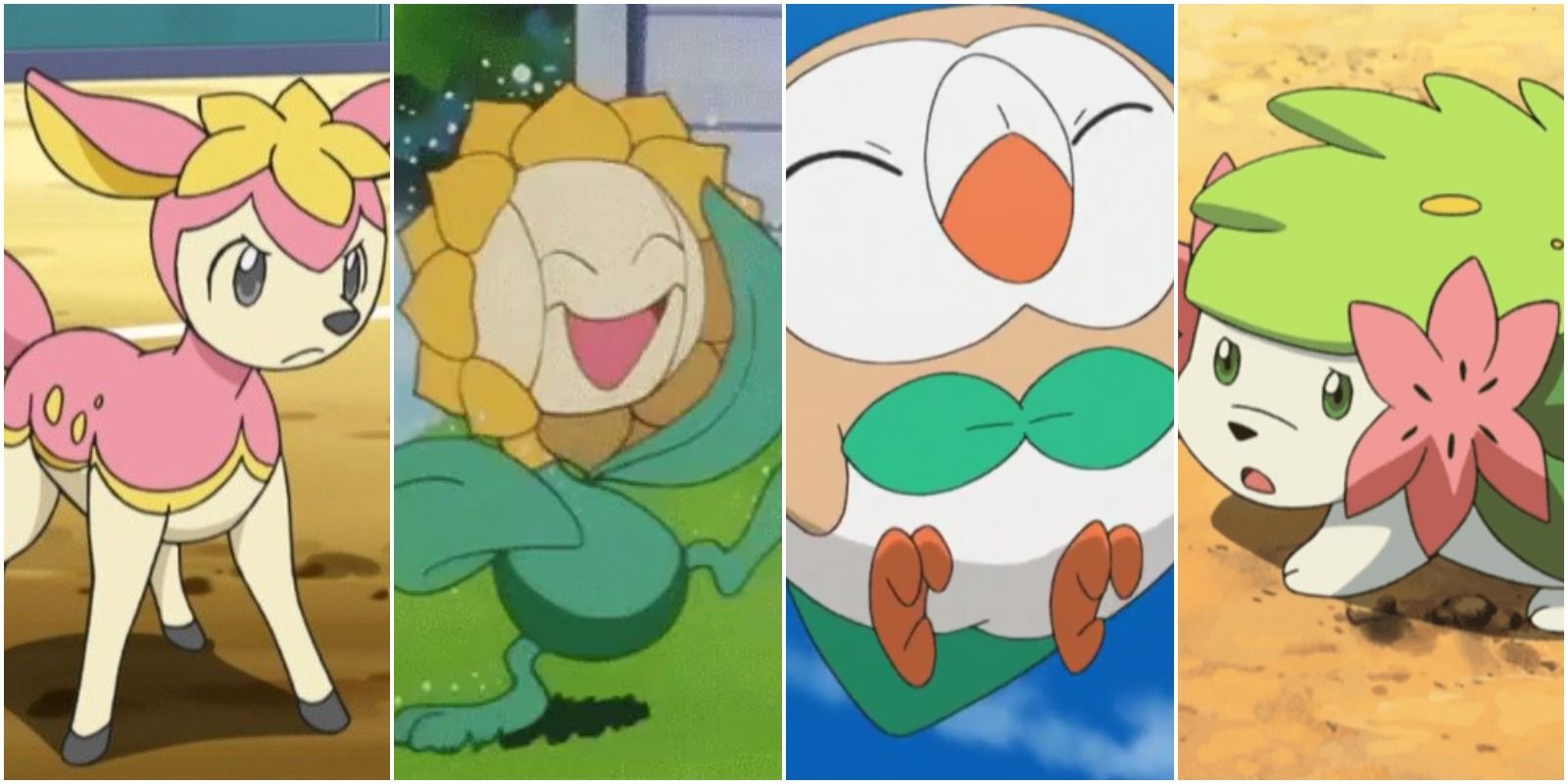 Pokémon The 10 Cutest Grass Types Screenrant 