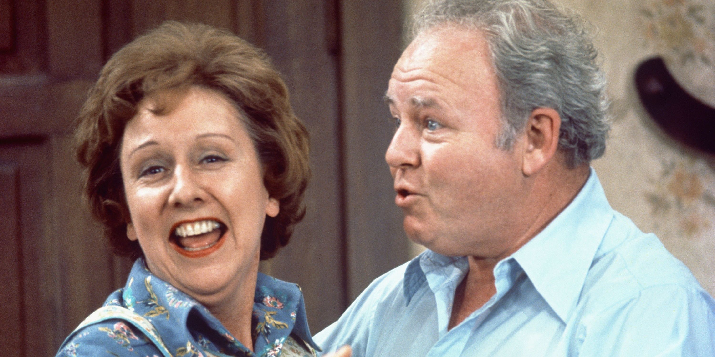 TV Sitcom Married Couples All in the Family Cropped