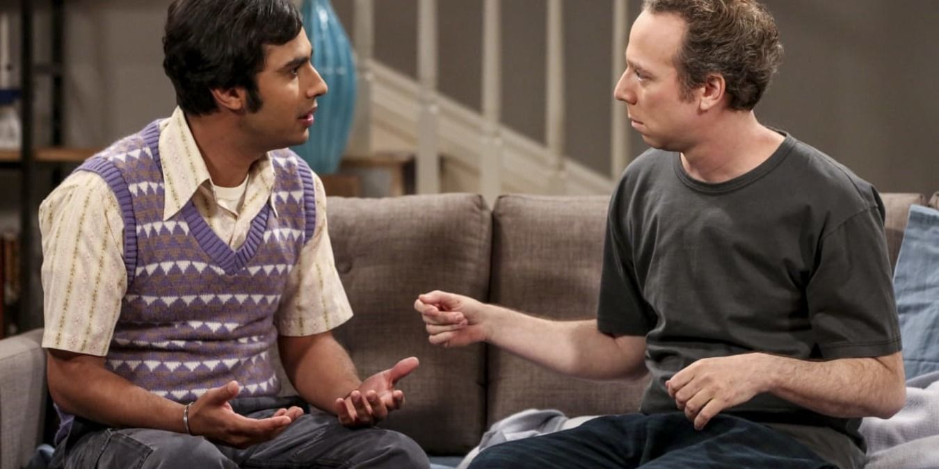 The Big Bang Theory Stuart Raj at Howard and Bernadettes House