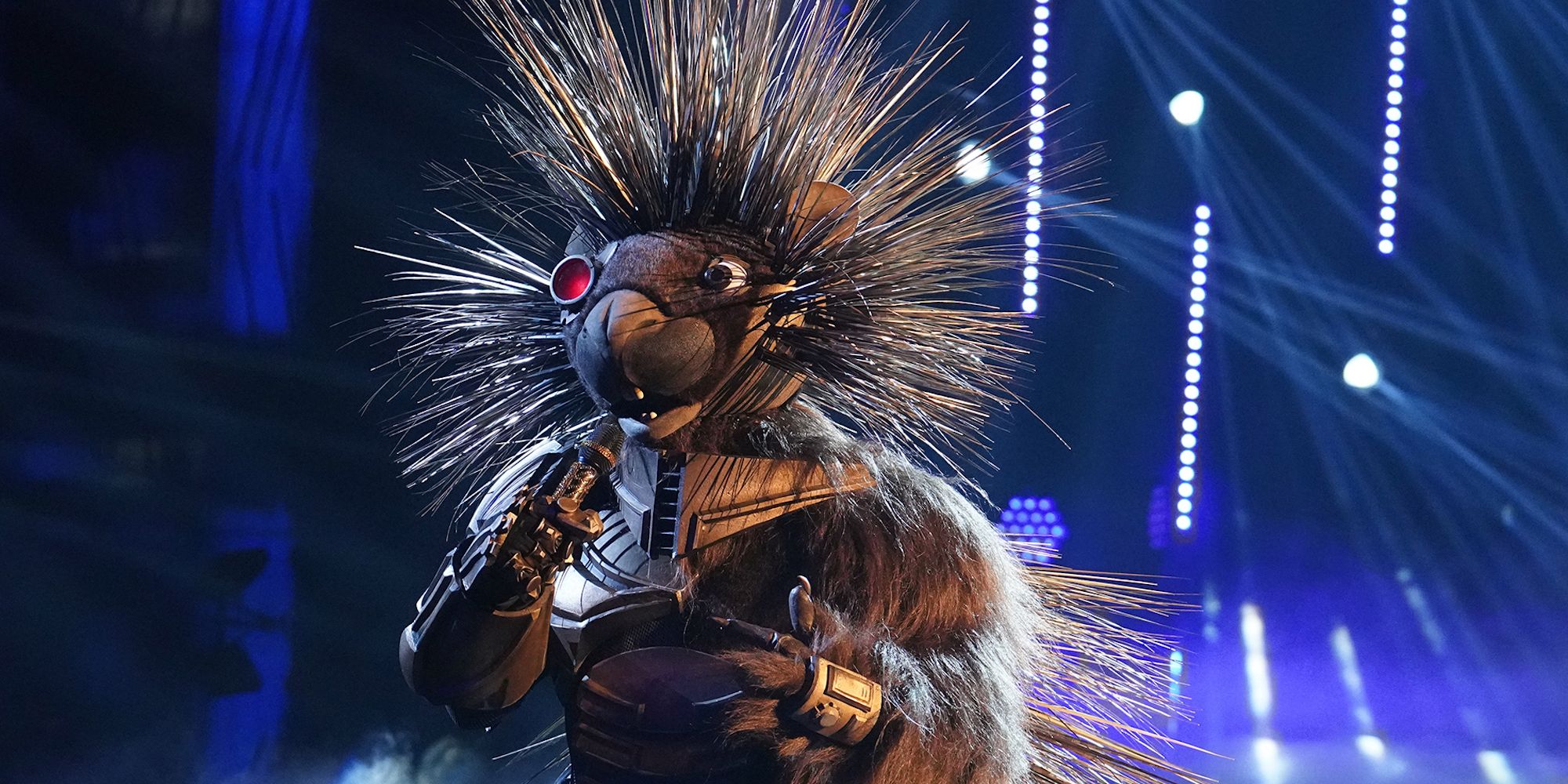 Кого сегодня рассекретят в маске. Шоу "the masked Singer" -2020. Шоу маска Дикобраз.